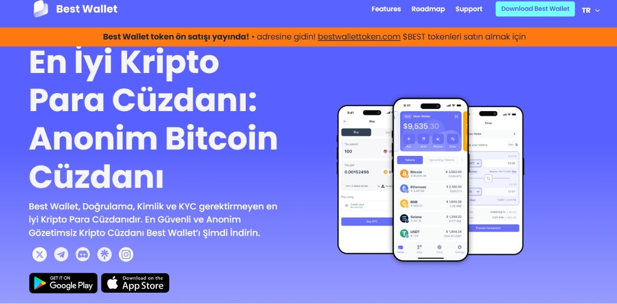 best wallet - kredi kartı nakite çevirme uygulaması