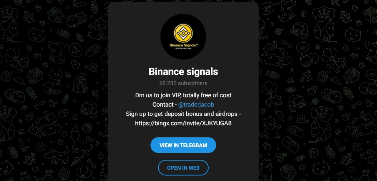 binance signals telegram kripto sinyal grupları