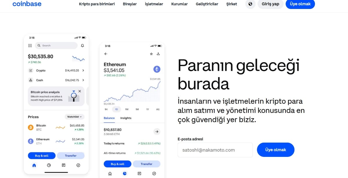 coinbase en iyi kripto borsaları