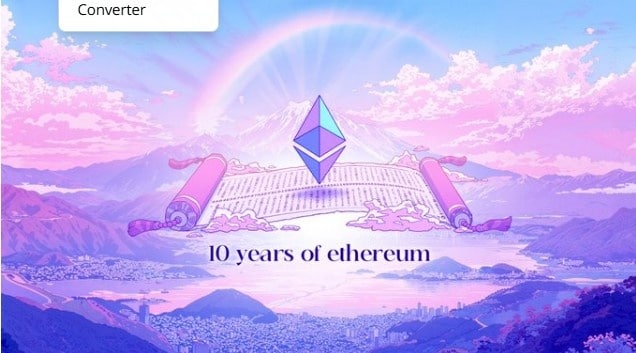 ethereum 10 yılı
