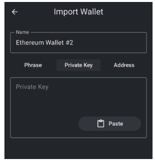 gem wallet cüzdan içe aktarma