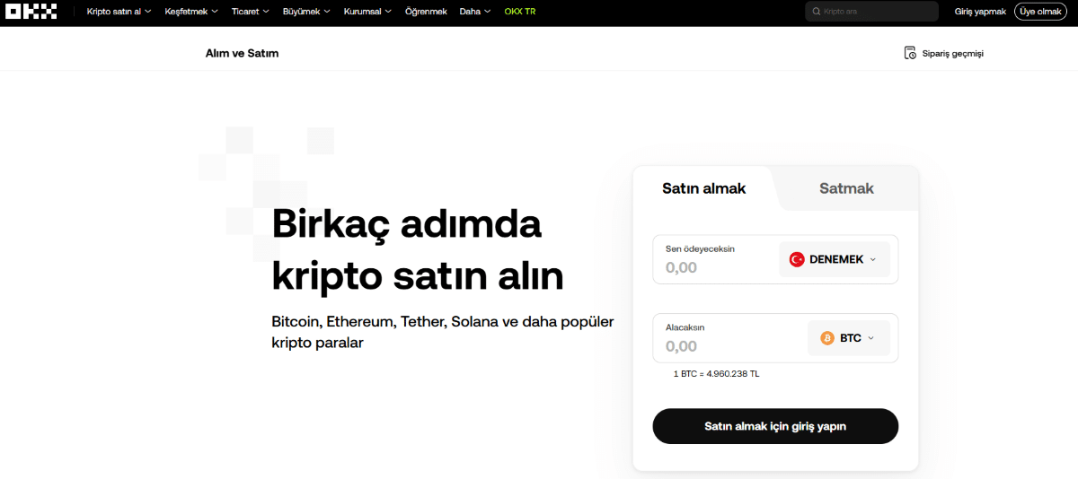 okx kredi kartındaki parayı nakite çevirme