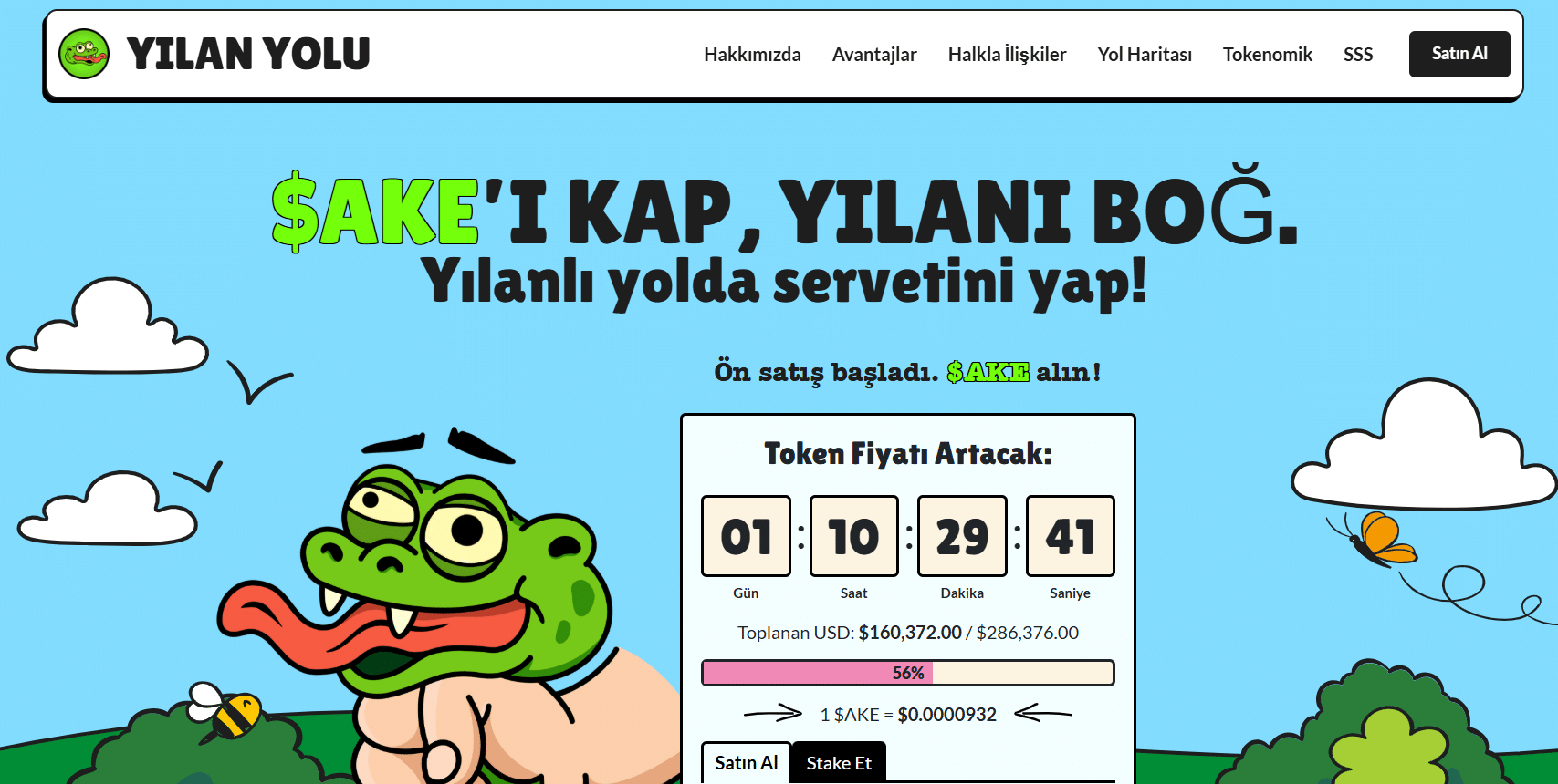 Snaky Way ile Tanışın: Yılan Gibi Kıvrak, Kripto Gibi Vahşi Yeni Bir Meme Coin Geliyor