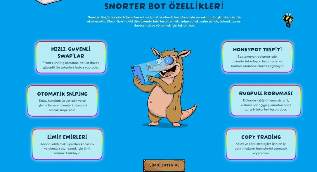 snorter token bot özellikleri