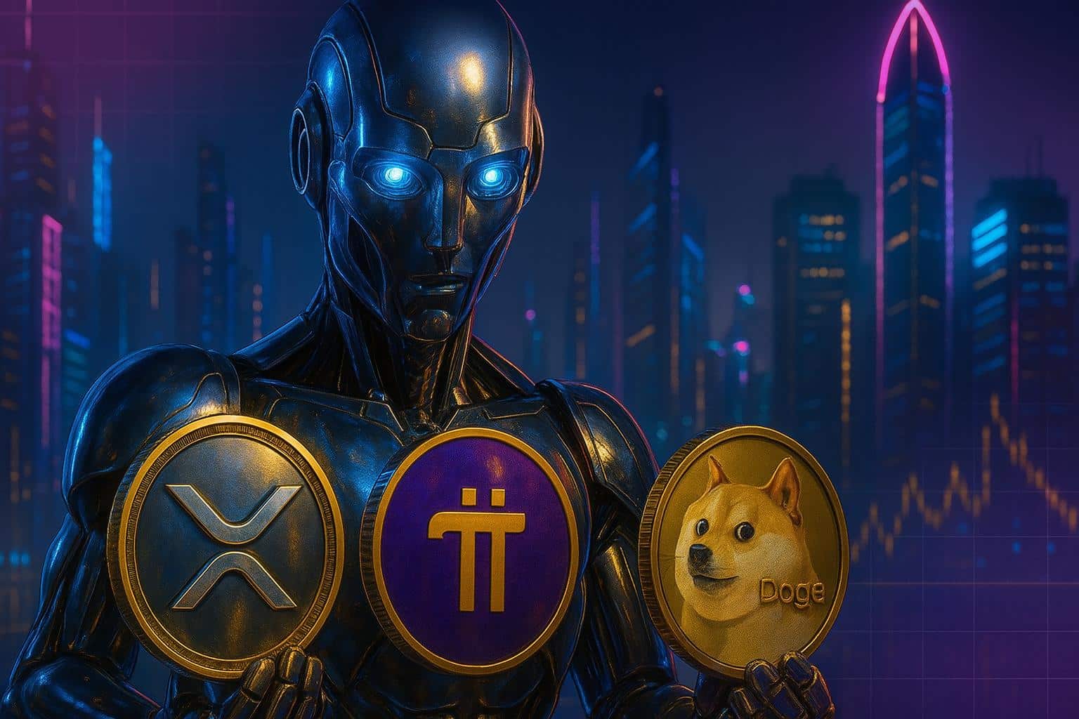 ChatGPT, 2025 Sonunda XRP, Pi Coin ve Dogecoin Fiyatını Tahmin Ediyor