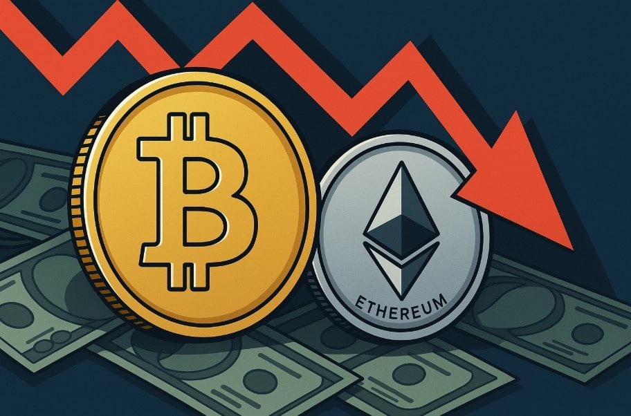 Bitcoin ve Ethereum ETF’lerinde 300M Dolarlık Çıkış: ETH’nin Kayıpları BTC’yi Aştı