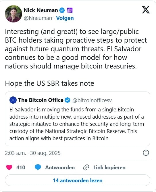 Bitcoin rezervi 14 cüzdana bölündü