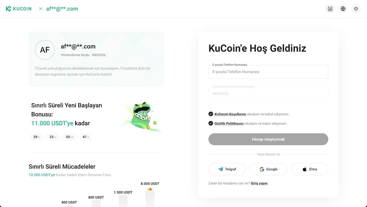 KuCoin - Solana Vadeli İşlemleri