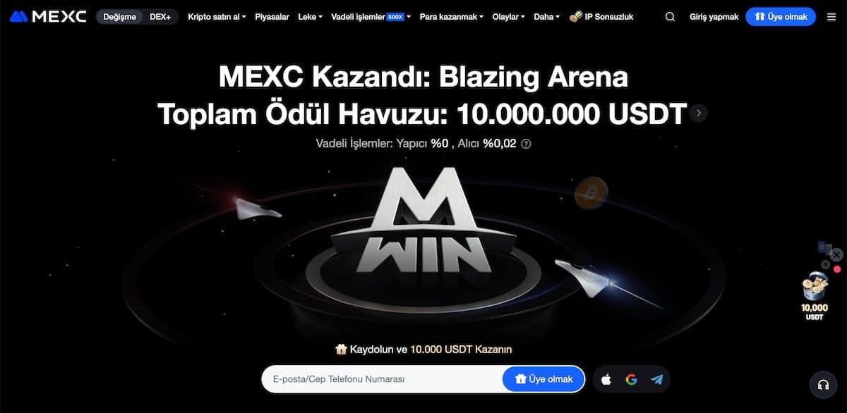 Kripto Bonus Kodları mexc