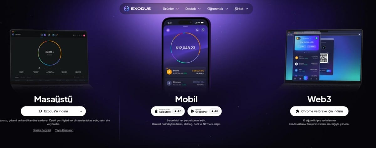 En iyi sıcak cüzdan- Exodus