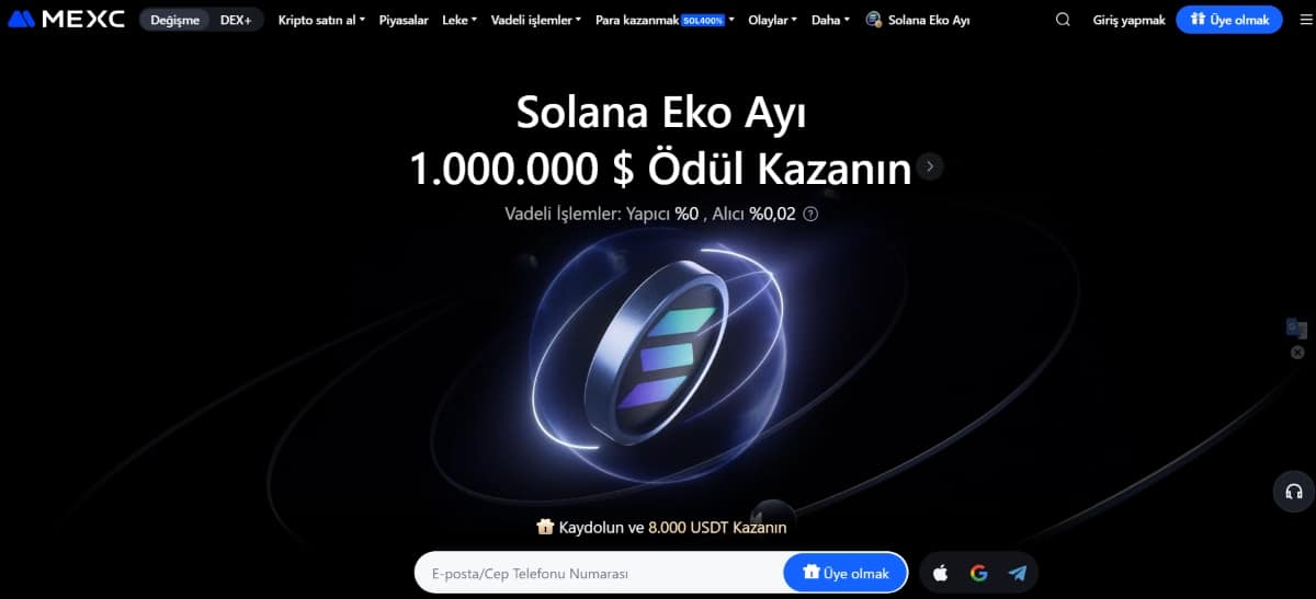 mexc - Türkiye'deki En İyi Vadeli İşlem ve Opsiyon Borsası