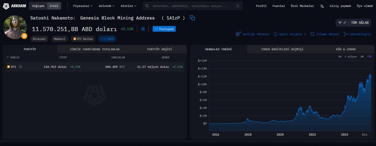 Satoshi'nin Cüzdanı
