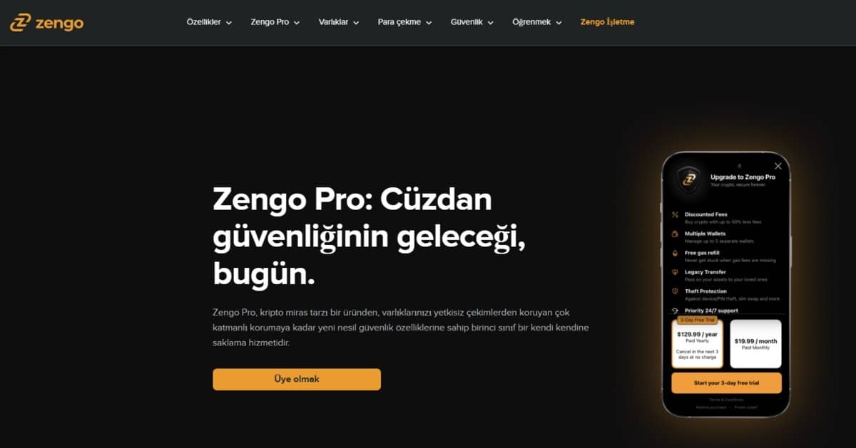 En iyi sıcak cüzdan- ZenGo
