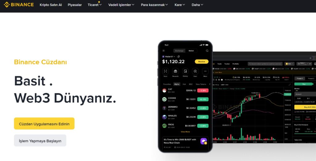 Binance Wallet – Yeni Ağlara, DEX’lere ve Köprülere Erişim İçin En İyi Merkeziyetsiz Cüzdan