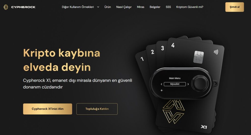 en güvenli merkeziyetsiz kripto cüzdanları arasında Cypherock - Yeni Nesil Kripto Güvenlik ve Miras Çözümü Sunan Donanım Cüzdanı