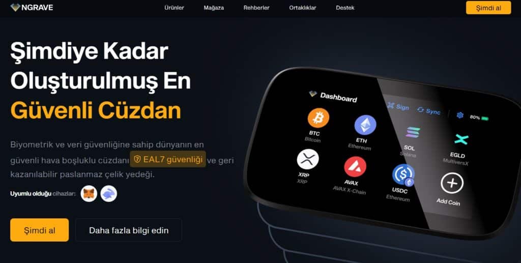 NGrave ZERO – Maksimum Güvenlik Sunan En Güvenli Merkeziyetsiz Kripto Cüzdanları Arasında