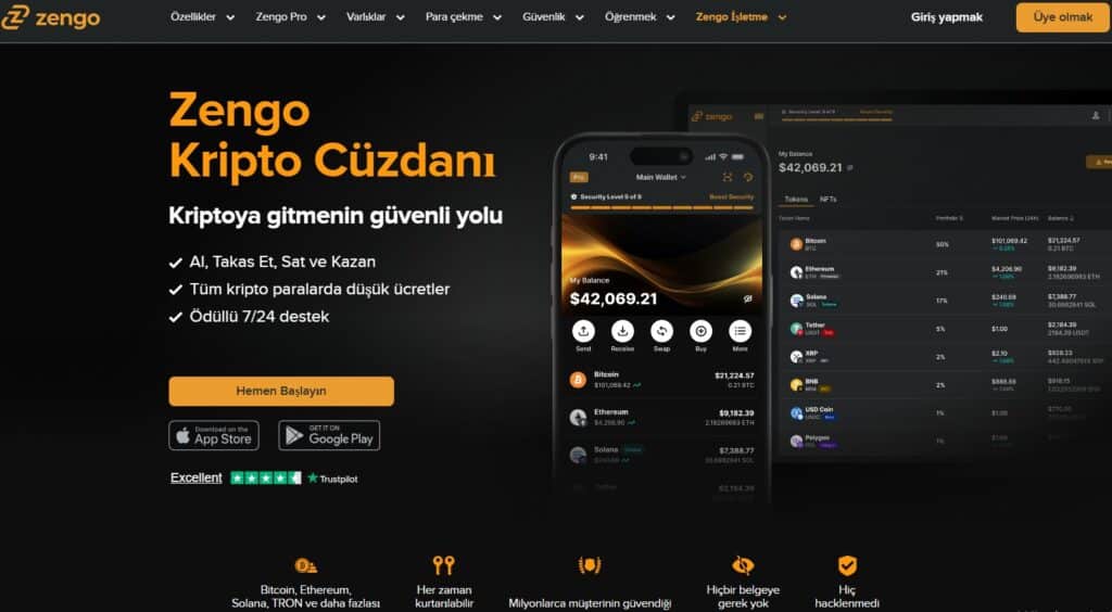 Zengo – Yeni Başlayanlar için En İyi Çoklu Hesaplama (MPC) Kripto Para Cüzdanı