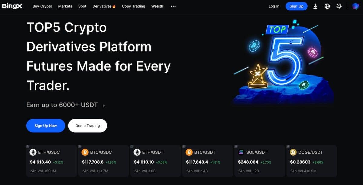 BingX 100x Kaldıraç Veren Güvenilir Borsalar