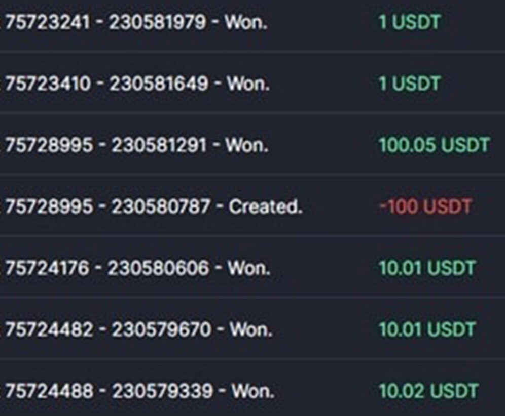 Kripto vadeli işlem stratejileri geliştimek için geçmiş pozisyonlarınızı görüntüleyin