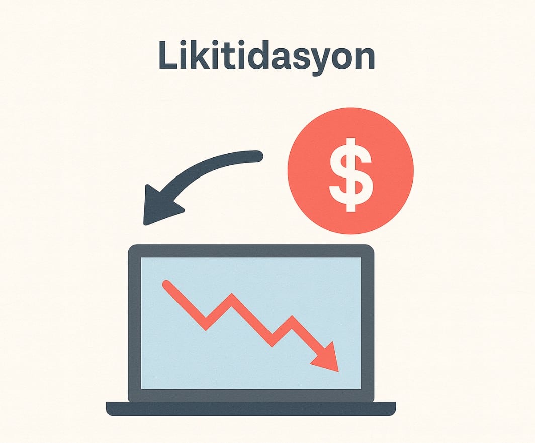 Kripto Kaldıraç İşlemlerinde Likidasyon hakkında bilgiler