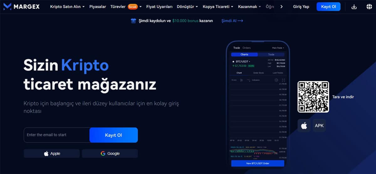 Margex - En Güvenilir Kripto Para Siteleri