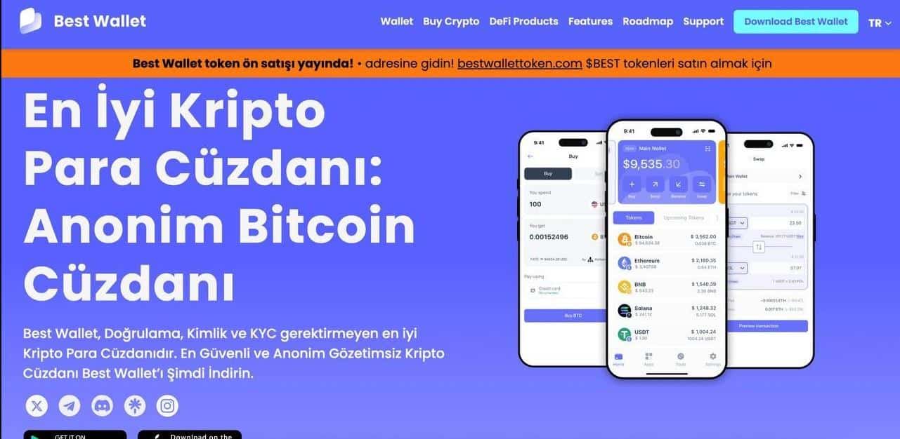 En İyi Kripto Borsaları Arasında İlk Sırada Yer Alan Best Wallet İncelemesi