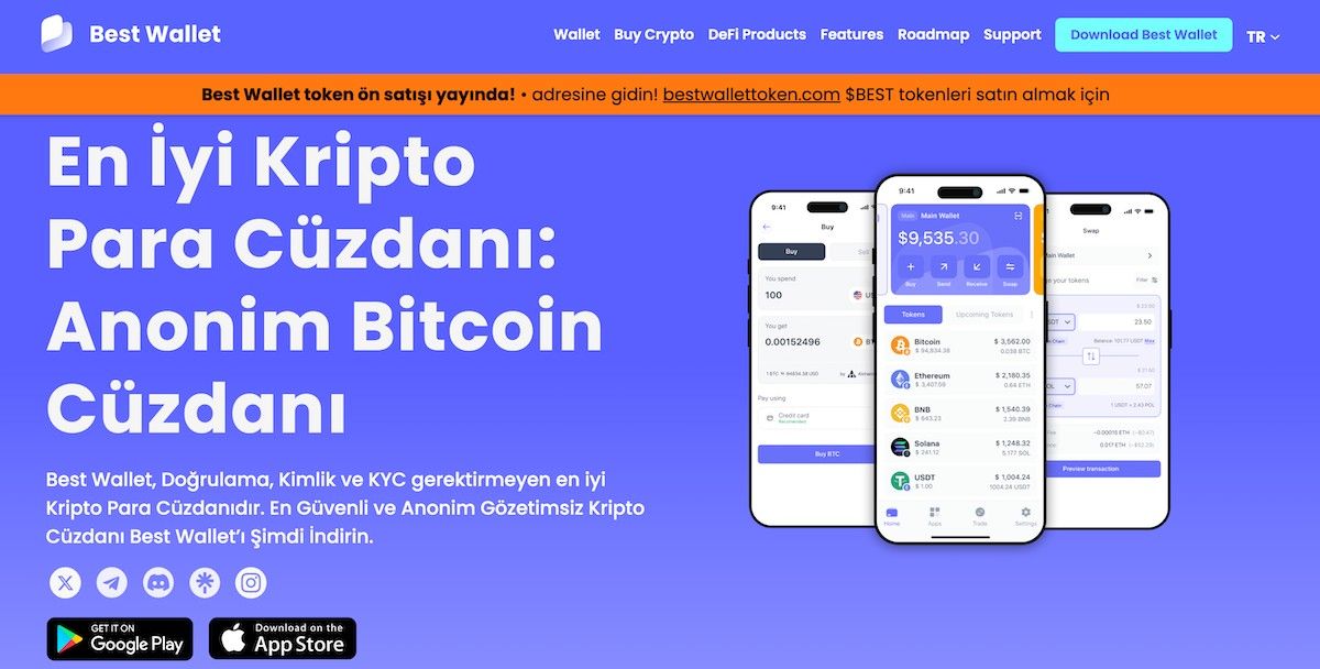 Best Wallet ile BlockchainFX nasıl alınır 