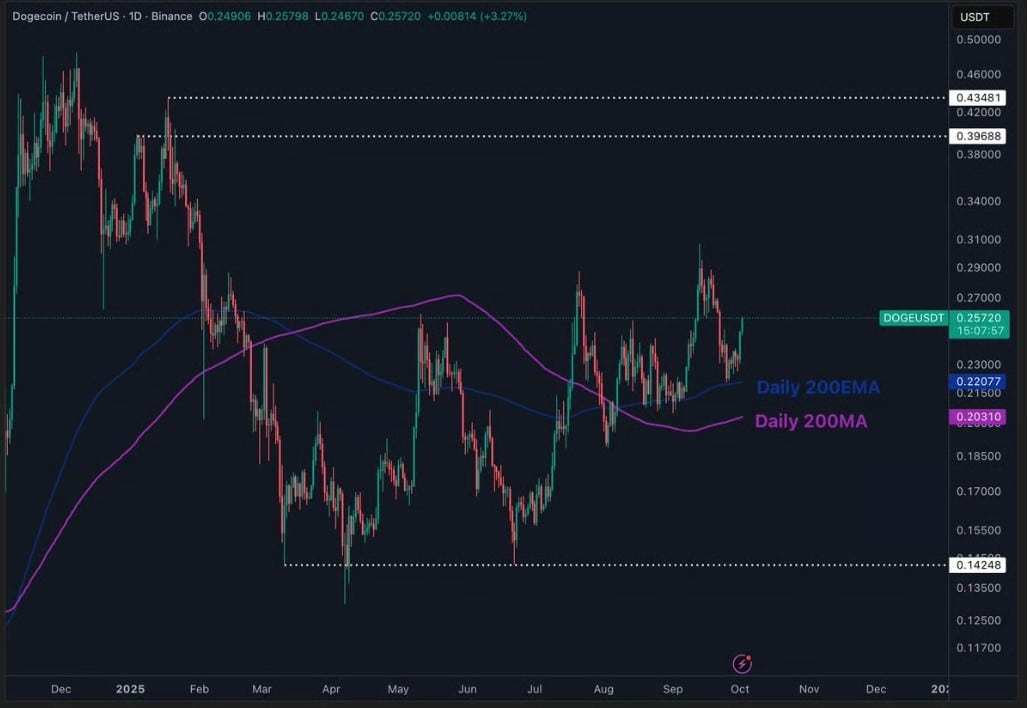 dogecoin analiz grafiği