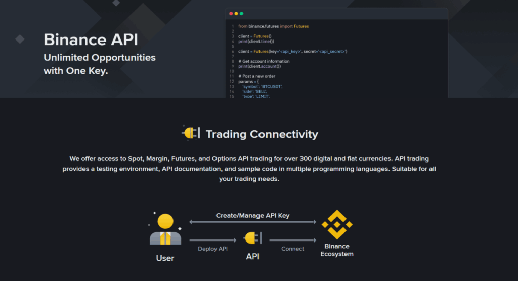 En iyi kripto borsaları API sağlayıcıları - Binance