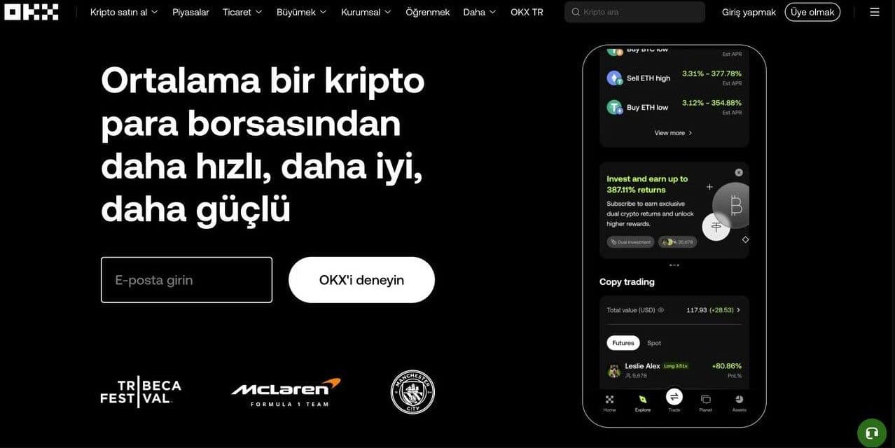 En Büyük Coin Borsaları İçerisinde Türkçe Hizmet Veren OKX Rehberi