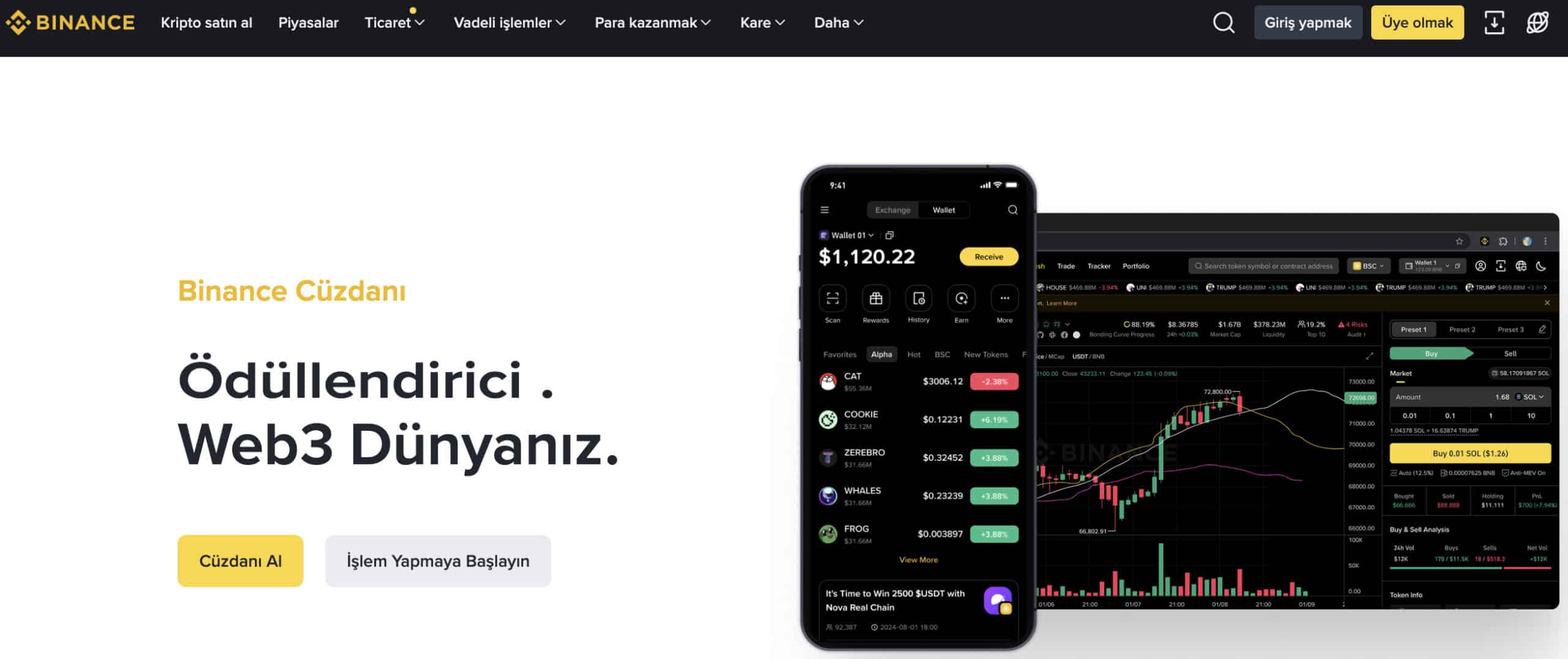 binance web3 cüzdanı