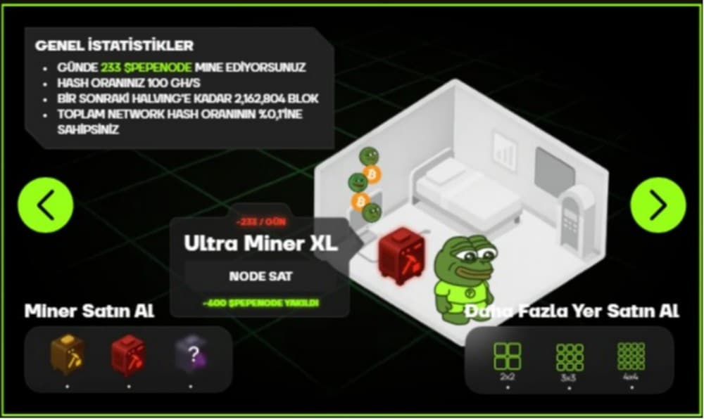 PepeNode Madenciliği Yeniden Oyuna Dahil Eden Yeni Nesil Bir Simülasyon