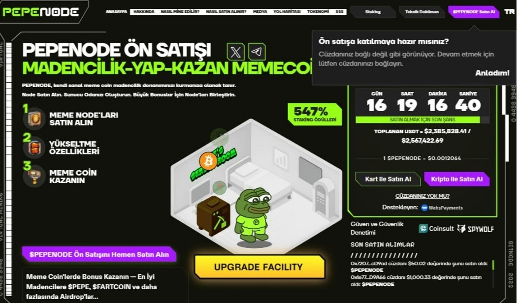 PEPENODE ÖN SATIŞI