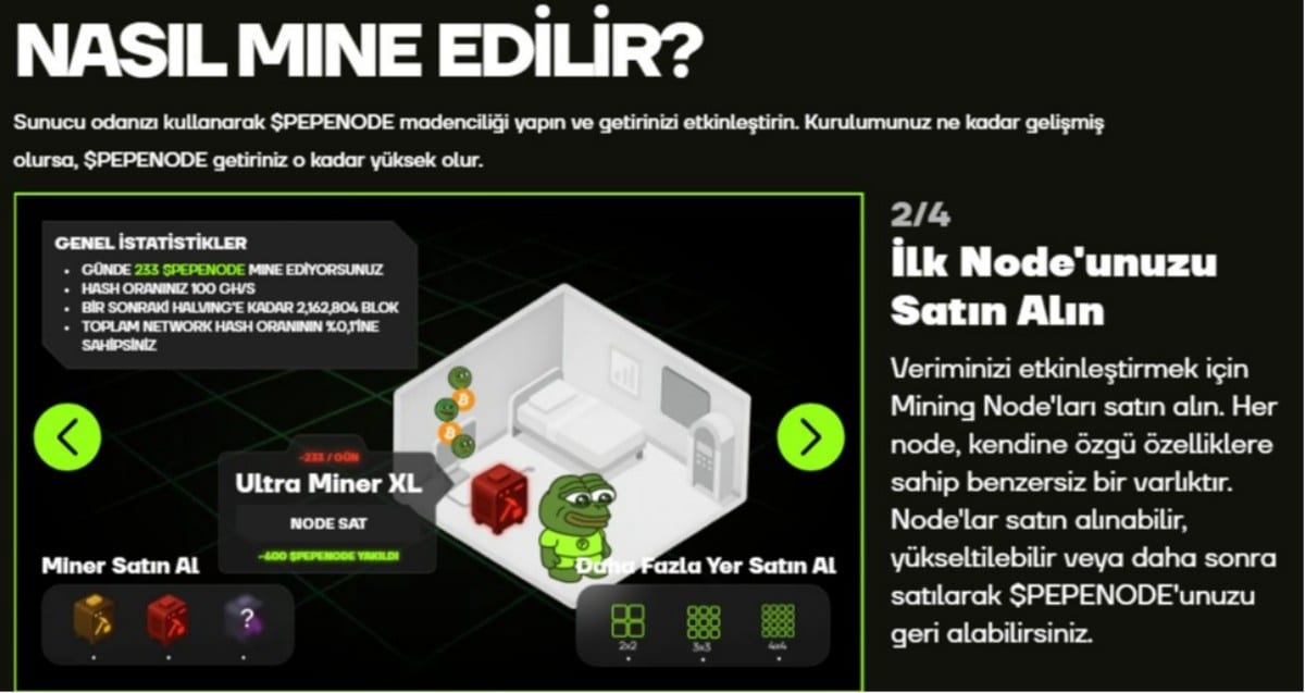 Virtual Mining 2.0 PepeNode ile Başlıyor
