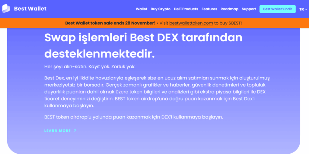 En güvenilir kripto cüzdan - Best Wallet Kripto Cüzdan incelemesi