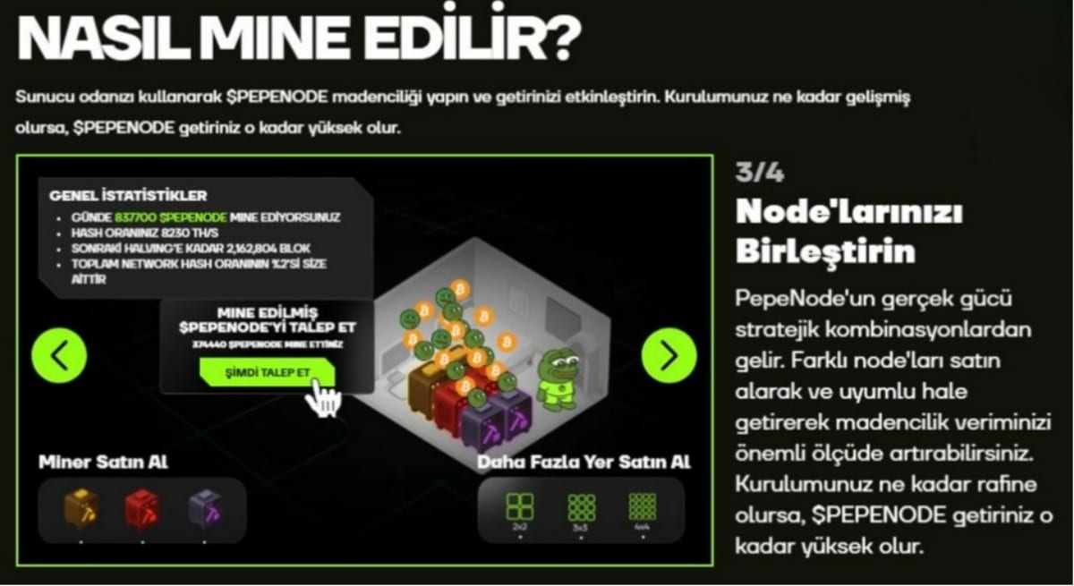 Mine nasıl elde edilir?