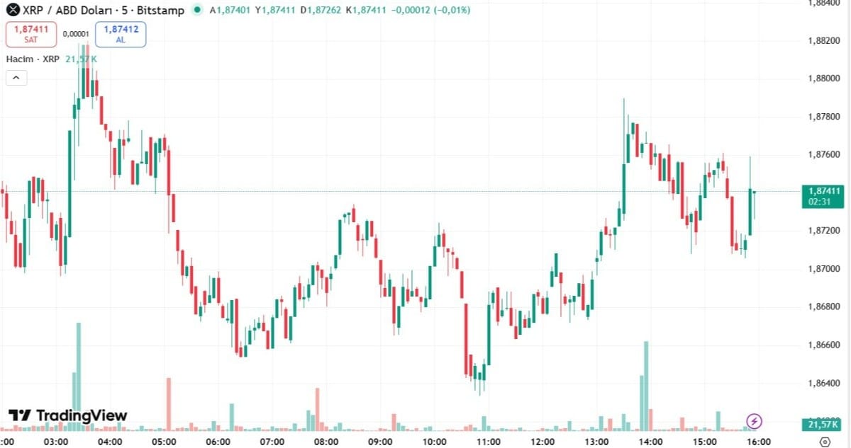 xrp teknik analiz grafiği