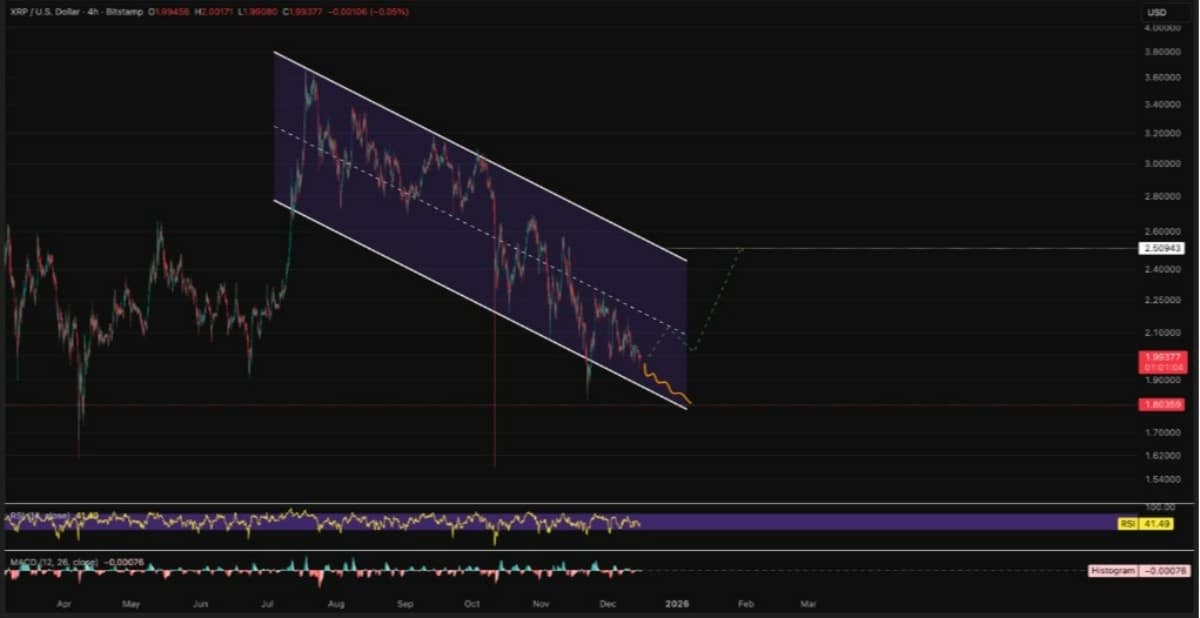 xrp işlem grafiği