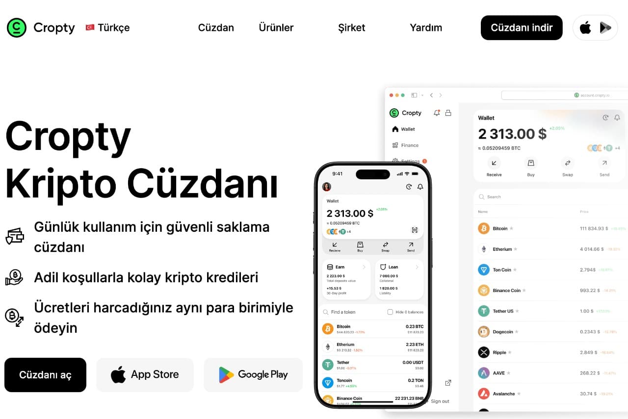 cropty wallet