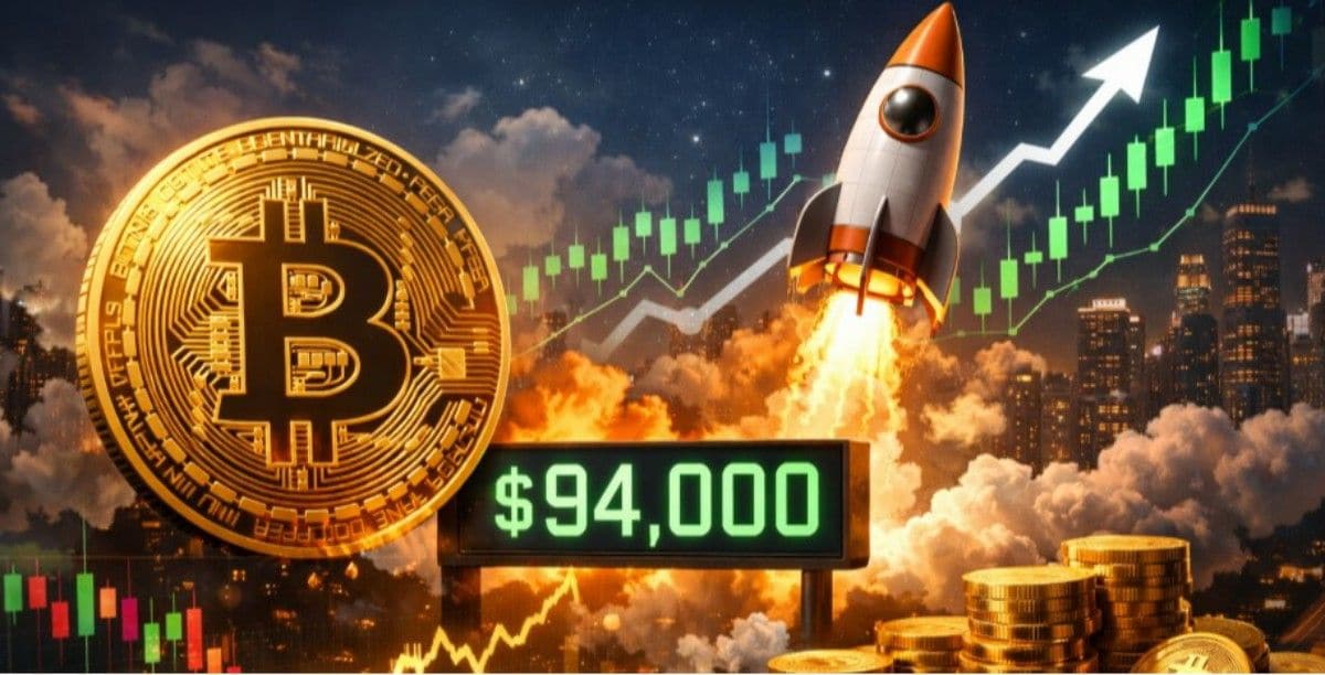 Bitcoin Fiyatı (BTC/USD) 94.000 Dolara Fırladı – Şimdi Ne Olacak?