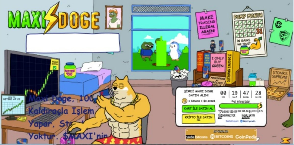 MAXİ DOGE ÖN SATIŞI