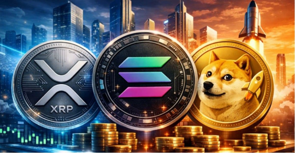 XRP, Solana ve Dogecoin: Ocak 2026’da Satın Alınabilecek En İyi Kripto Paralar
