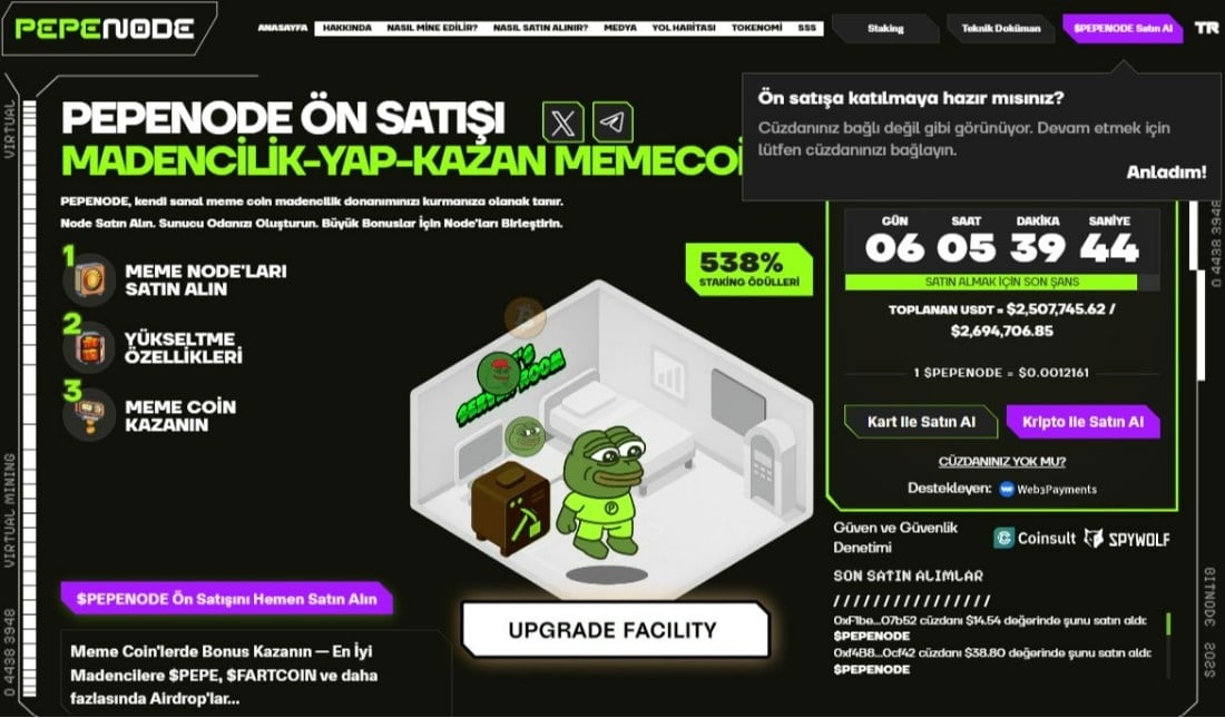 pepenode ön satışı