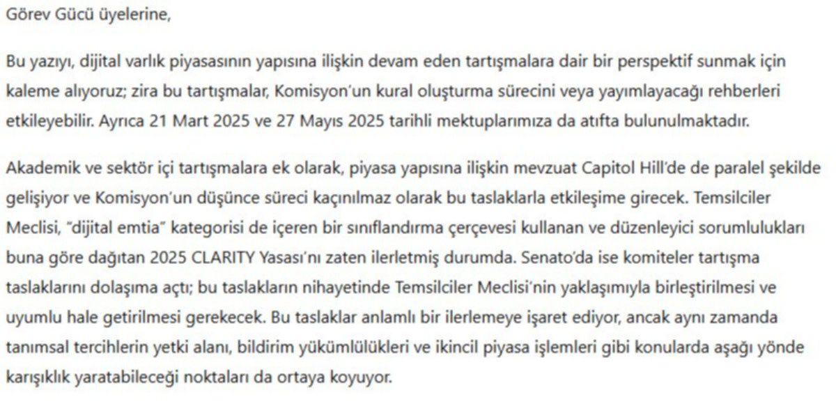 xrp görev gücü üyelerine bildiri