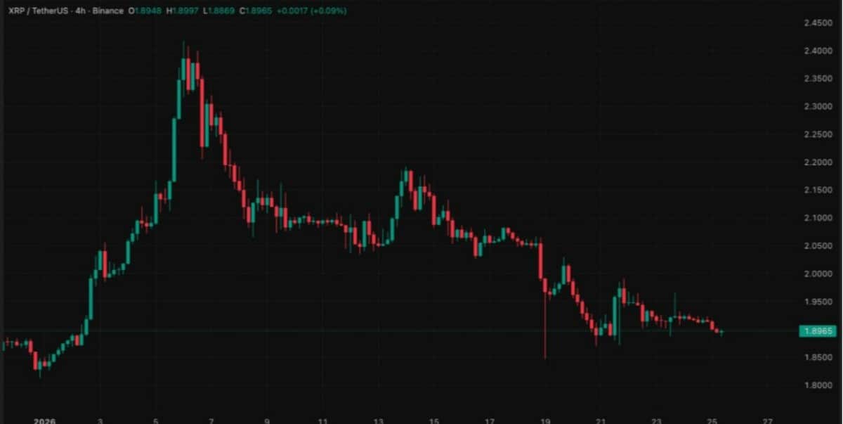 xrp işlem grafiği