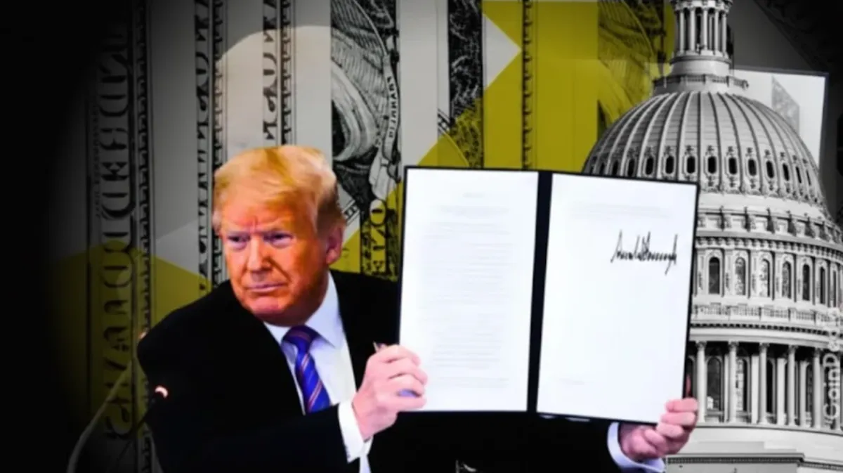 Trump 1,2 Trilyon Dolarlık Yasayı İmzaladı, Kripto Piyasası Rahatladı