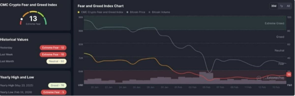 Crypto Fear and Greed Index