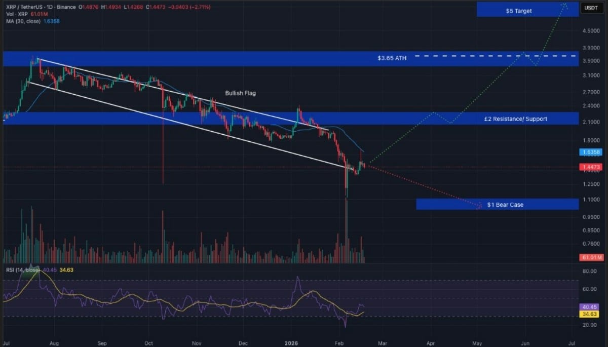 xrp işlem grafiği