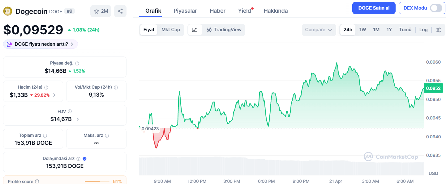 DOGE Ne Kadar Yükselebilir?