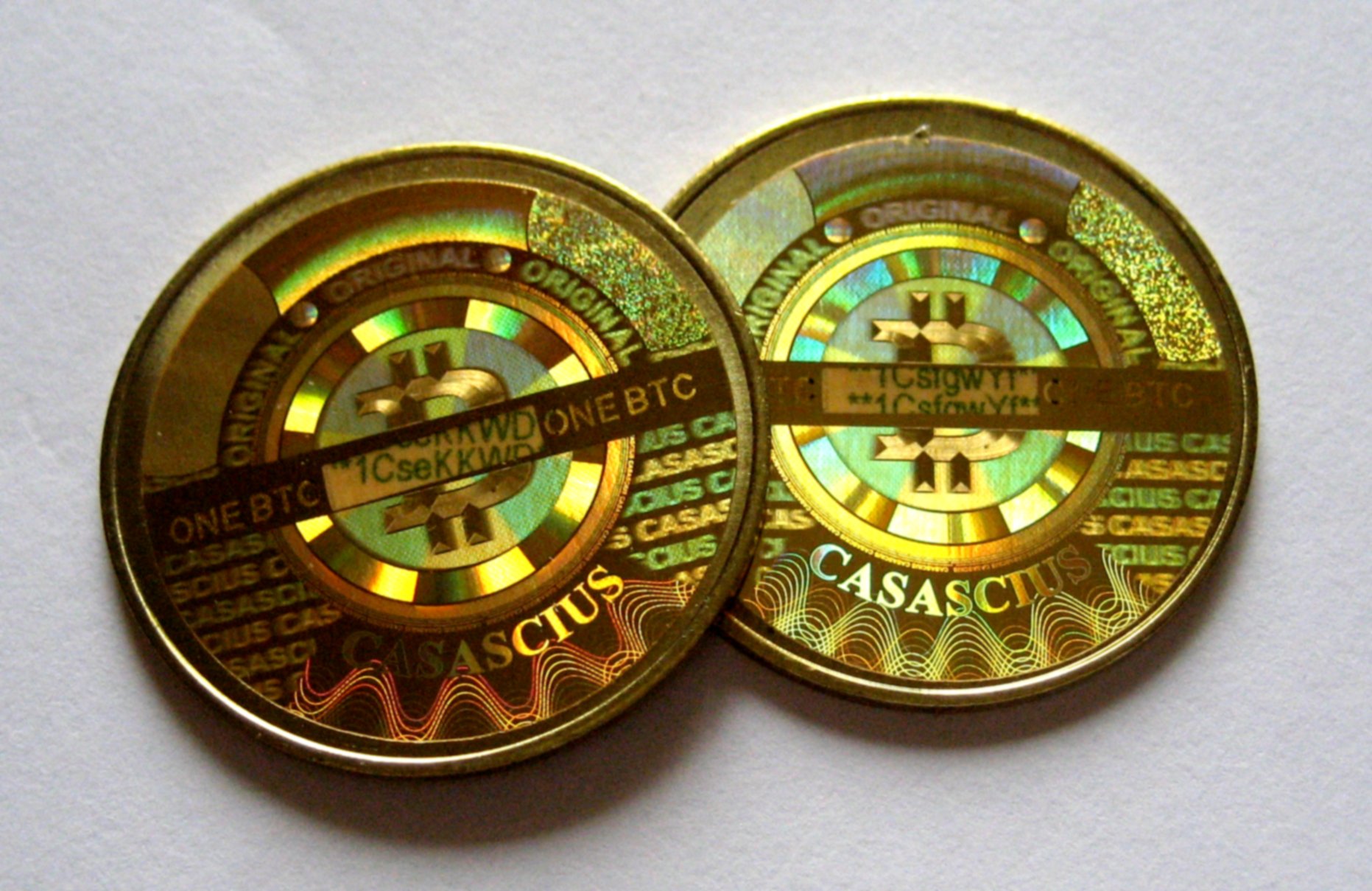 Meet Casascius The Physical Bitcoins With A Real Value - 